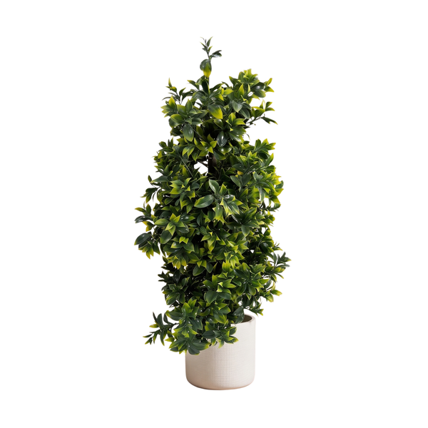 Artificial Boxwood Bush Plant